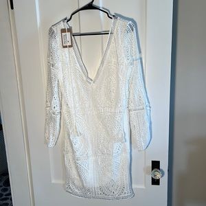 NWOT Boho Beach Hut Lacey Dress